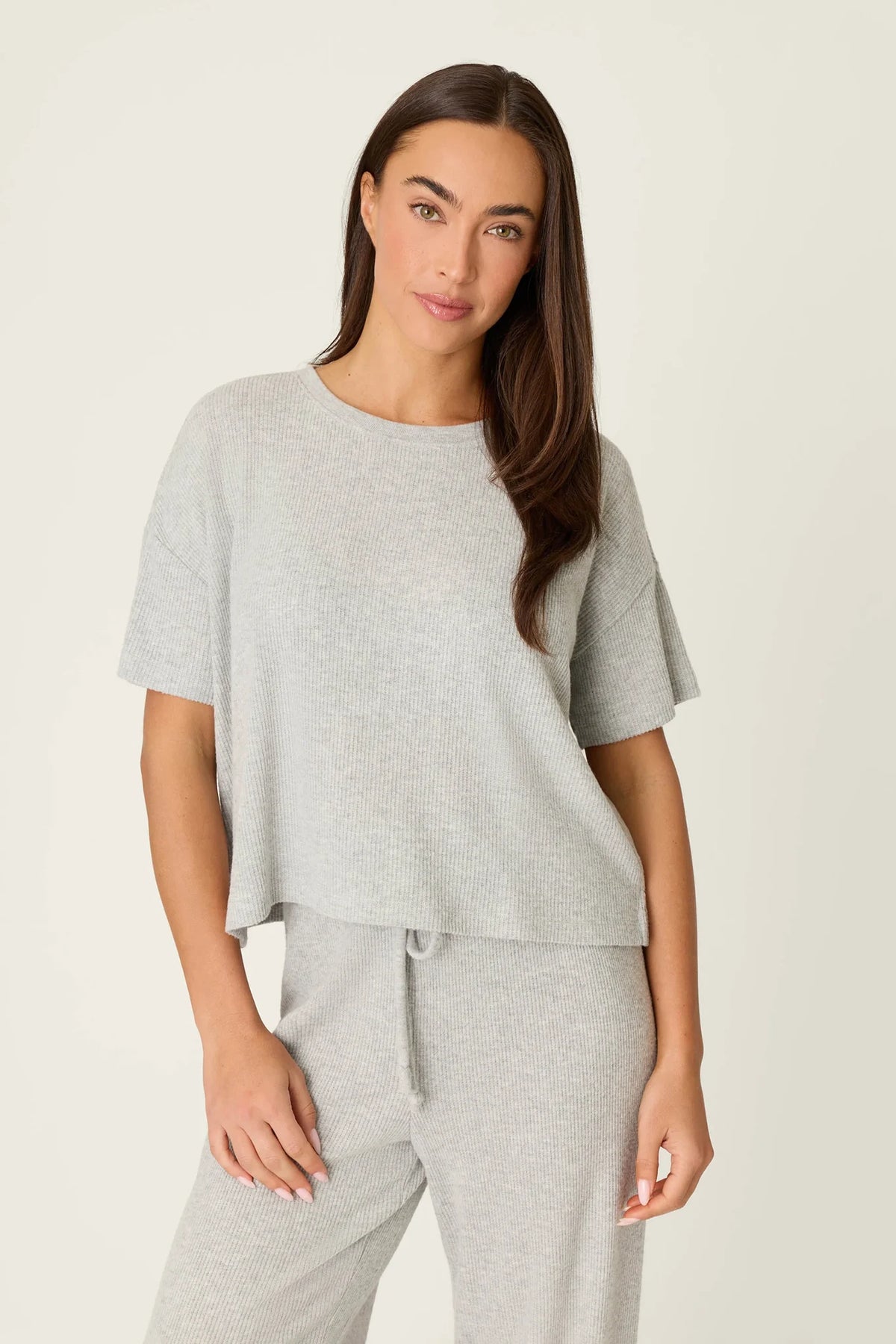 Textured Essentials Short Sleeve Top Loungewear P.J. Salvage
