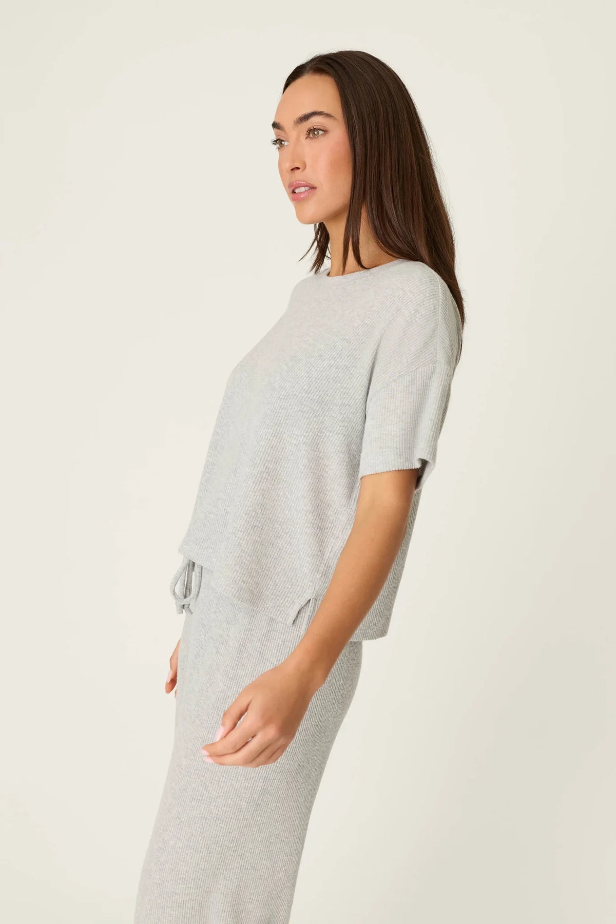 Textured Essentials Short Sleeve Top Loungewear P.J. Salvage