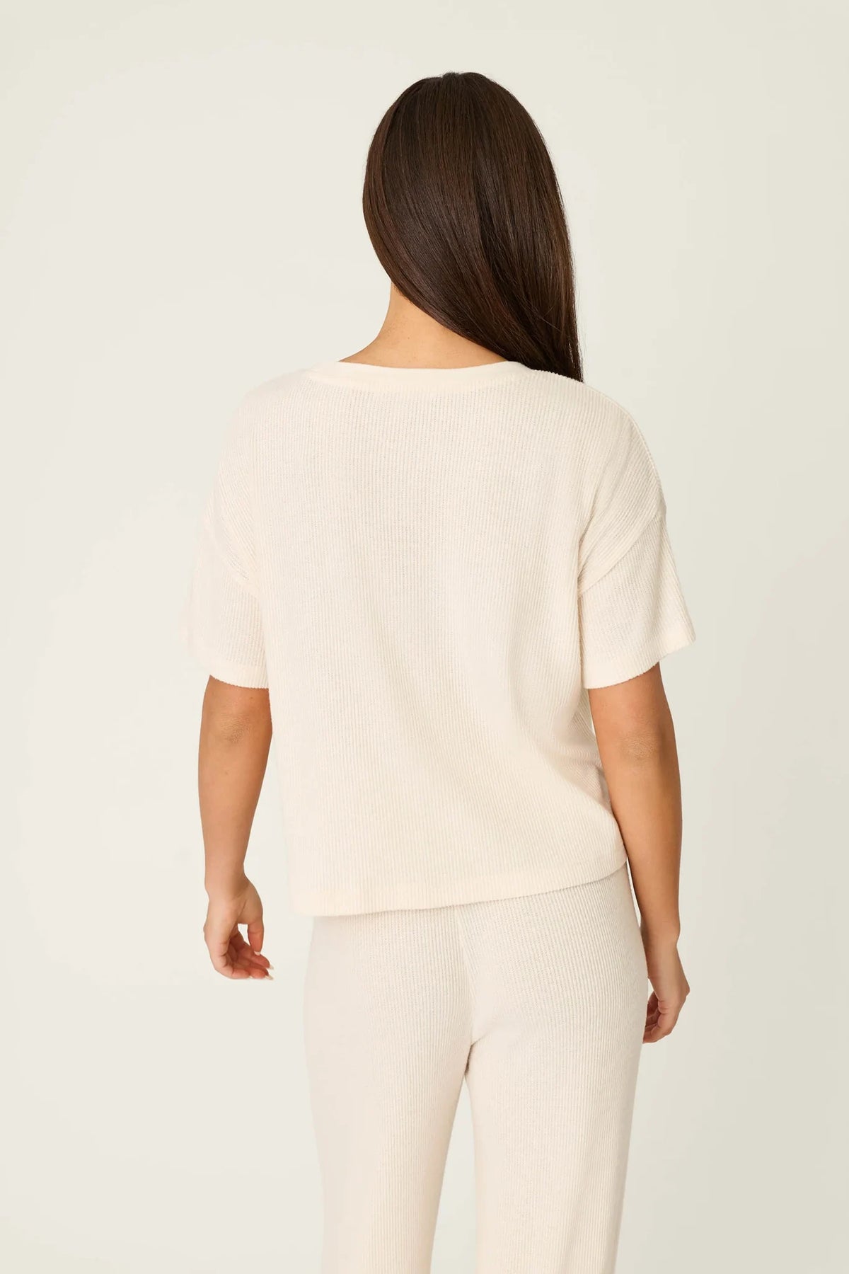 Textured Essentials Short Sleeve Top Loungewear P.J. Salvage