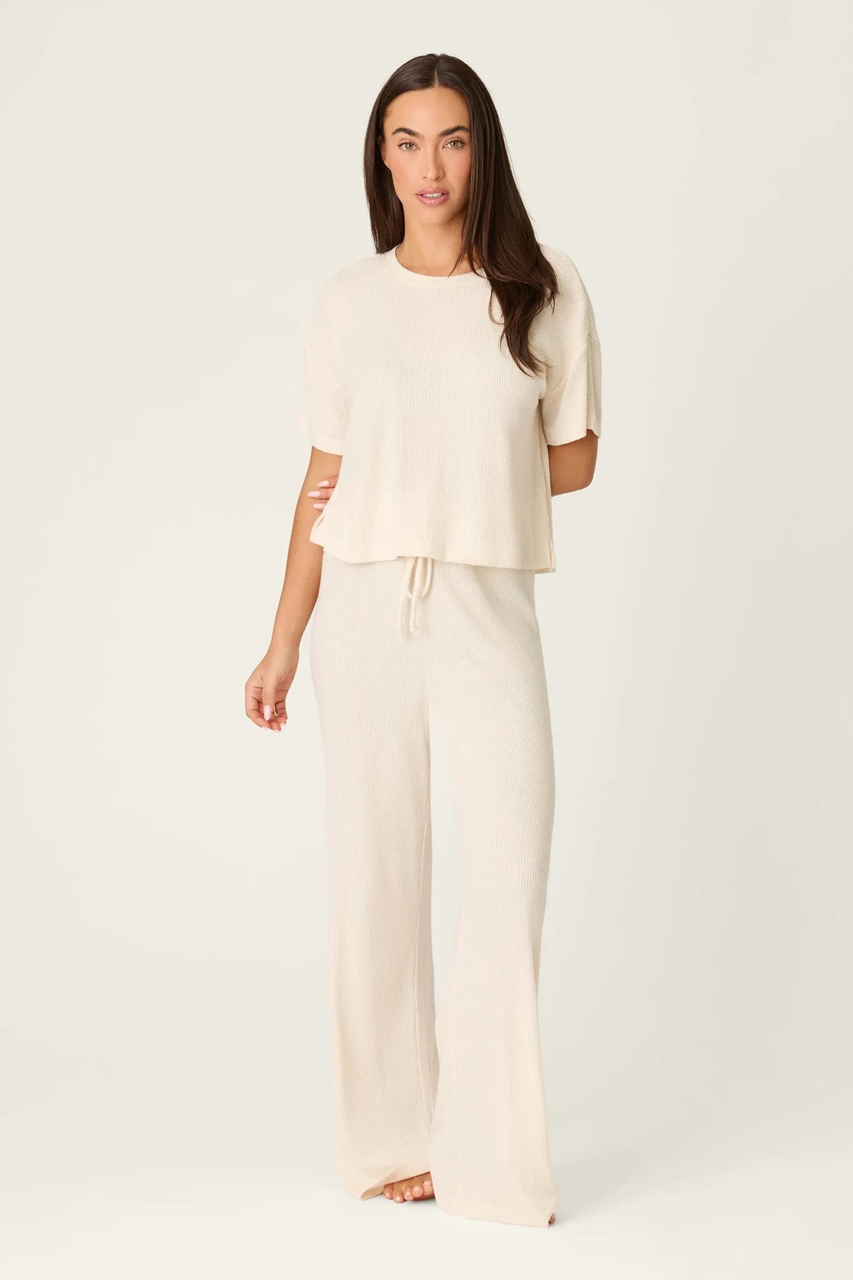 Textured Essentials Short Sleeve Top Loungewear P.J. Salvage