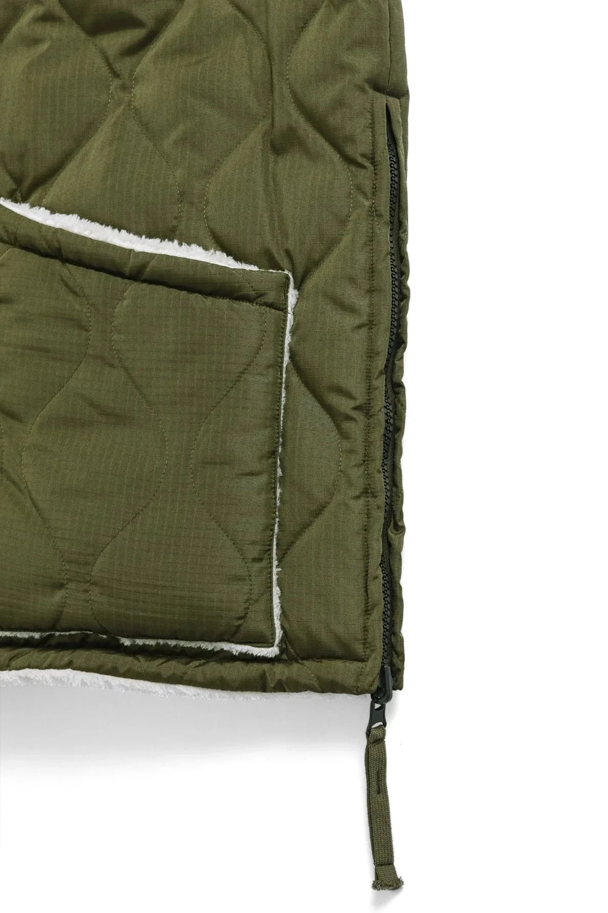 Military Reversible Hi-Neck Down Vest Jackets &amp; Coats Taion