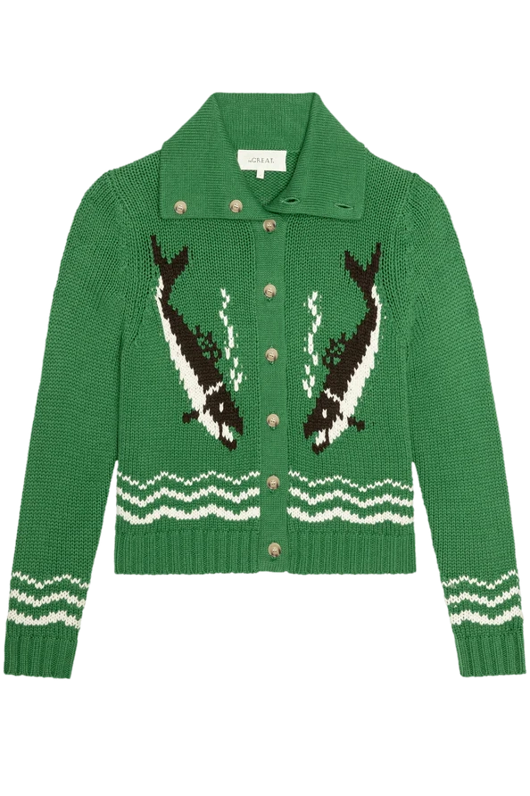 The Bass Cardigan Sweaters & Knits The Great