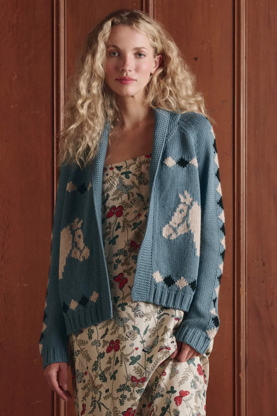 The Stable Lodge Cardigan Sweaters & Knits The Great