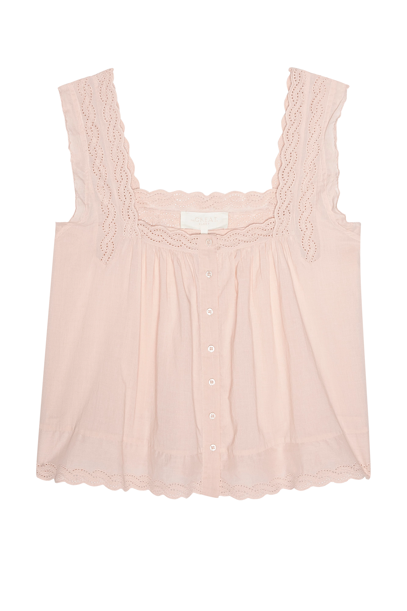The Eyelet Tank Sleepwear The Great