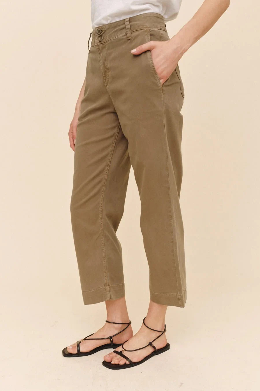 Saige Wide Leg Crop Pants Bella Dahl