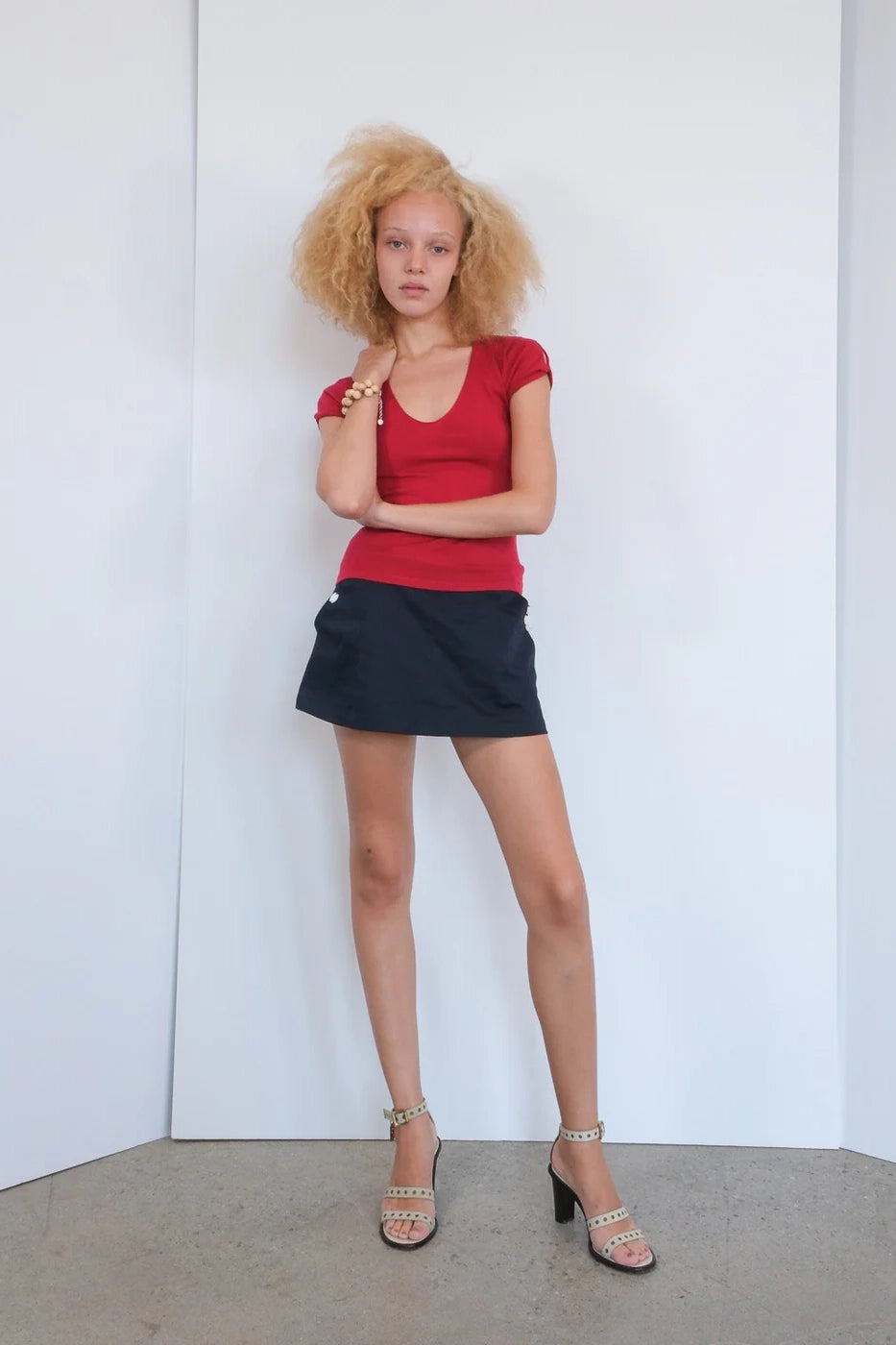 Marty Shell Skirt Skirts Geel