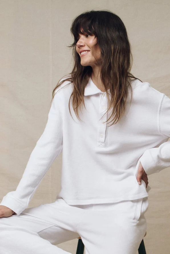 The Rugby Sweatshirt Sweaters & Knits The Great