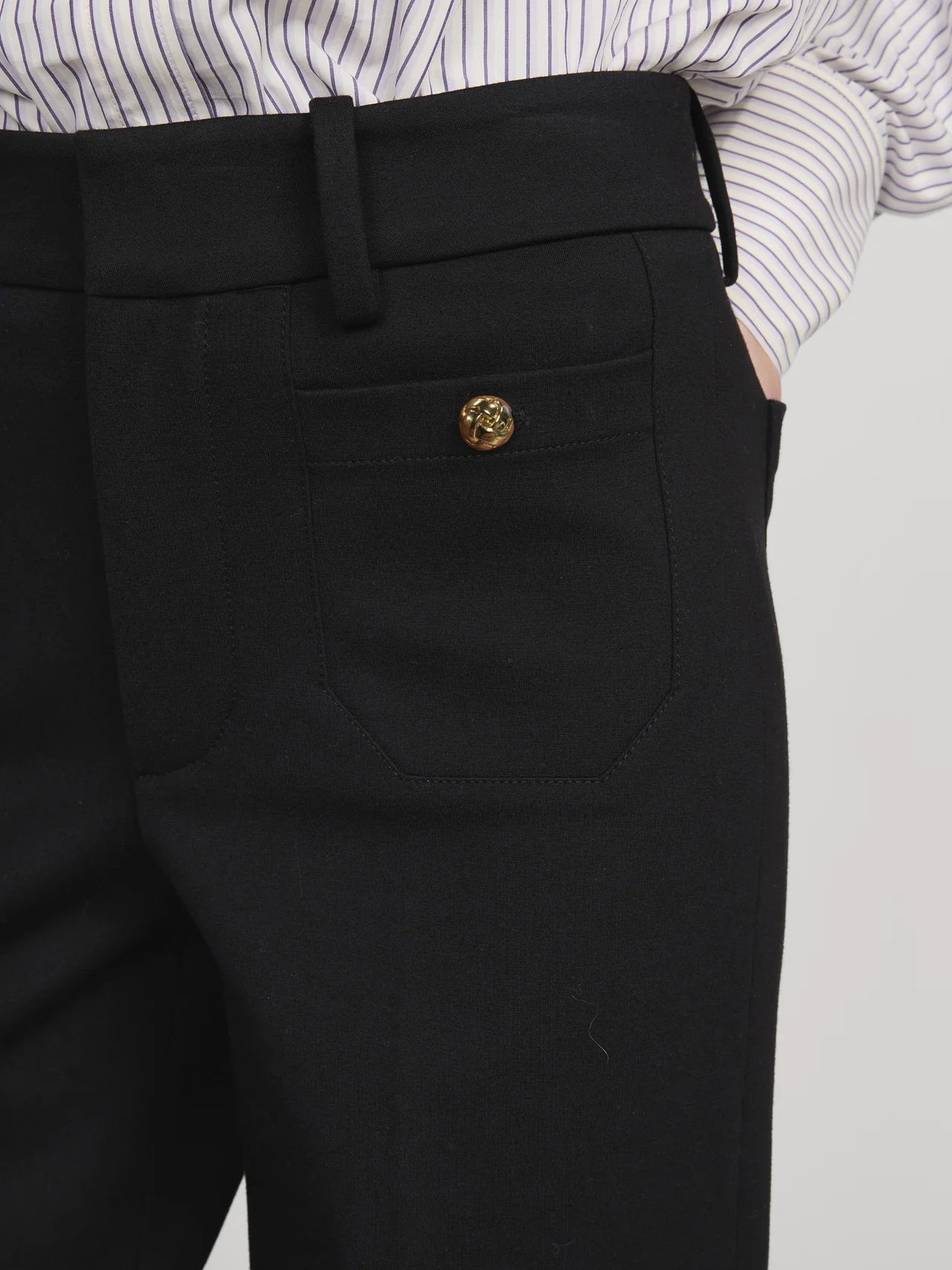 The Slim Palazzo Trouser Pants FRAME