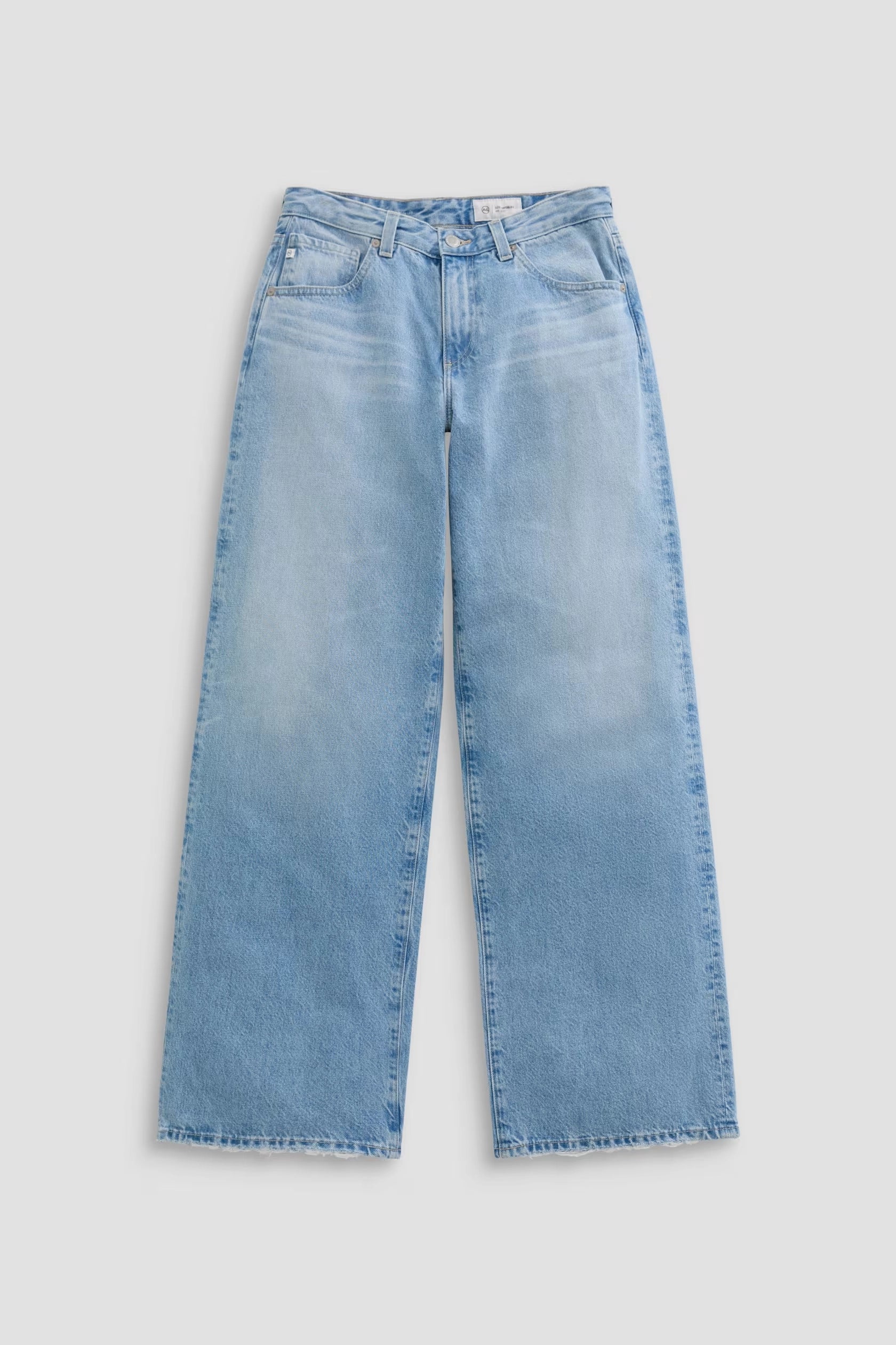 Adria Low-Rise Wide Leg Pants AG Jeans