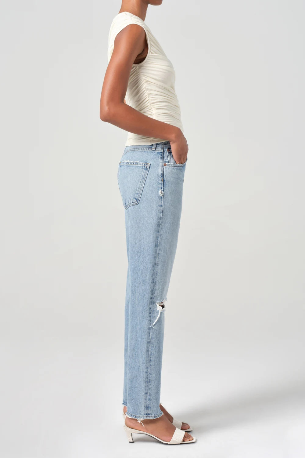 90&#39;s Mid Rise Straight Pants Agolde