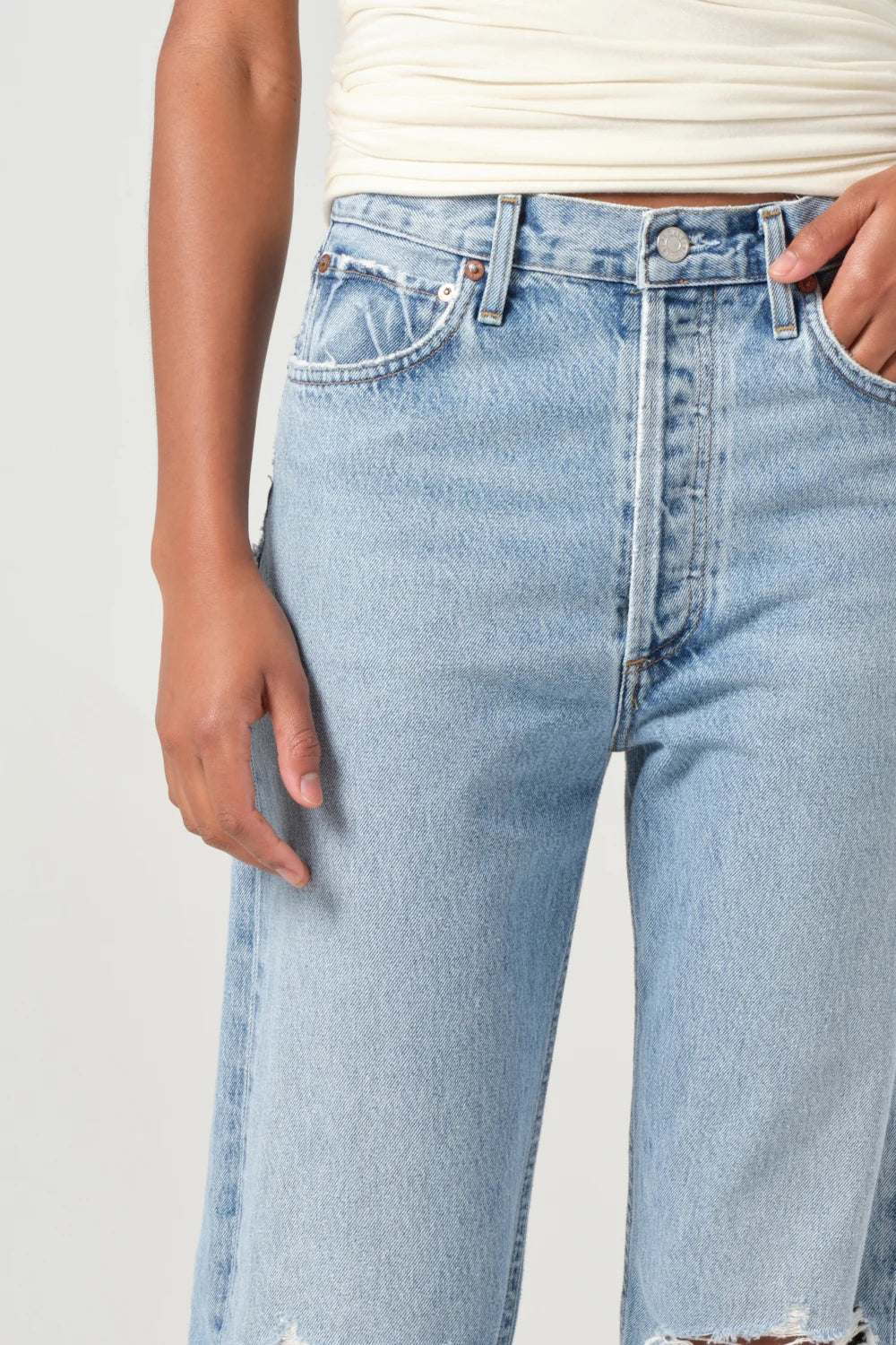 90&#39;s Mid Rise Straight Pants Agolde