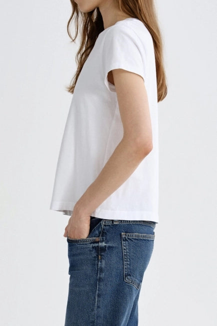 Adine Long Line Crew Tee T-Shirts & Tanks AGOLDE