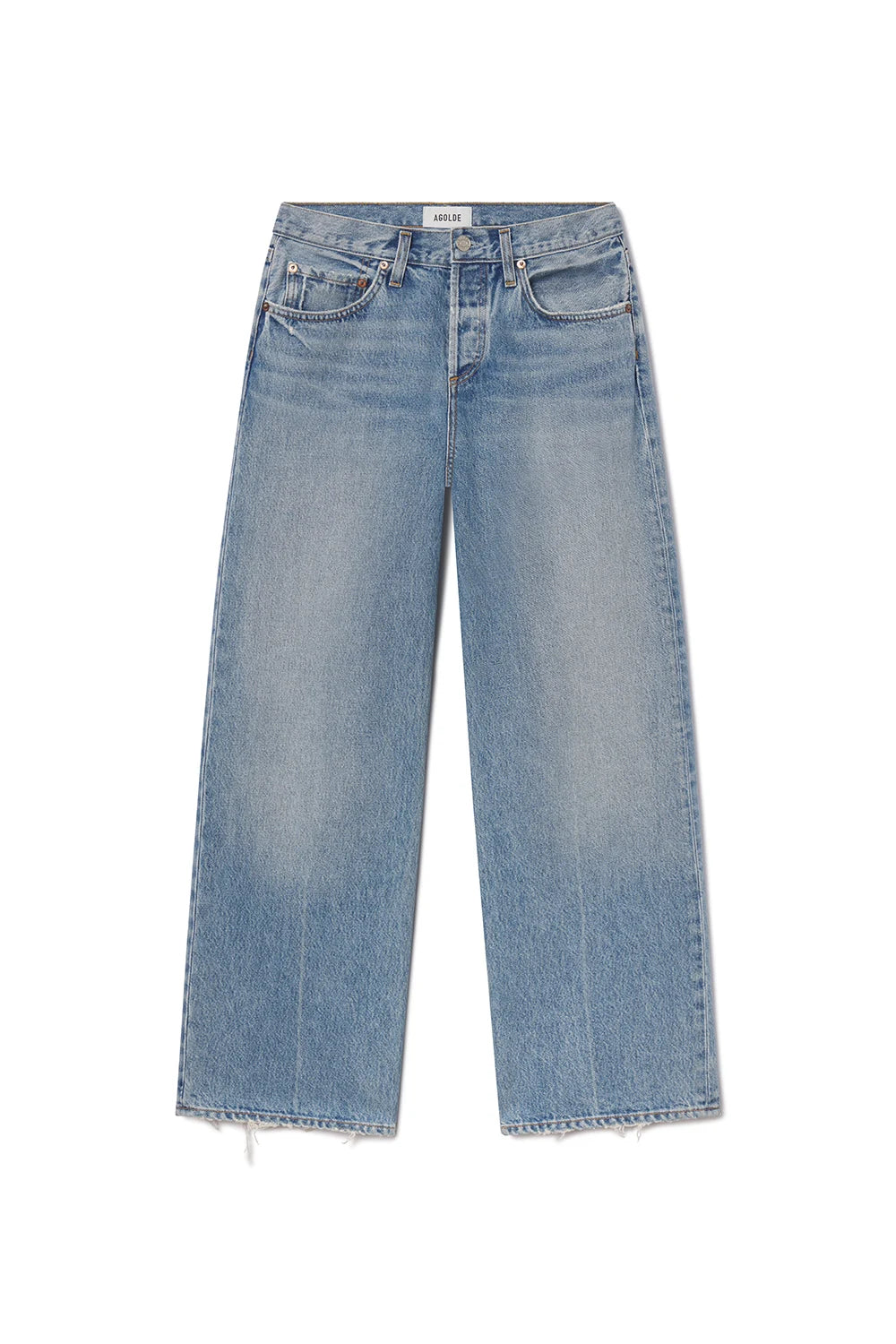 Low Rise Loose Jean Pants Agolde