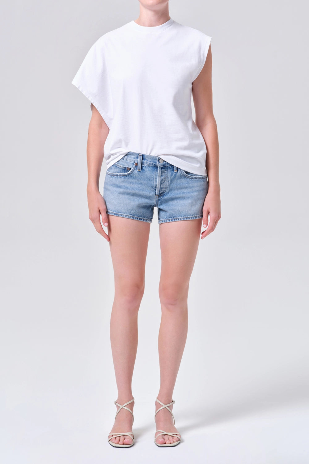 Low Rise Parker Short Shorts Agolde