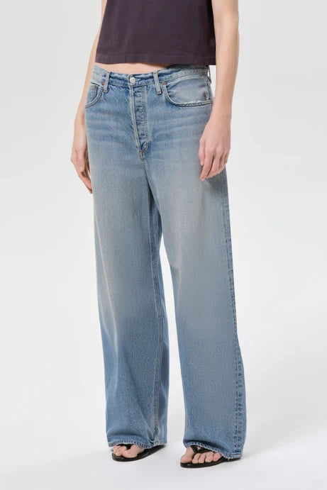 Low Slung Baggy Jean Pants AGOLDE