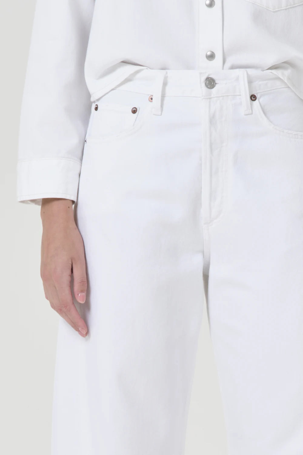 Luna Pieced Jean Pants Agolde