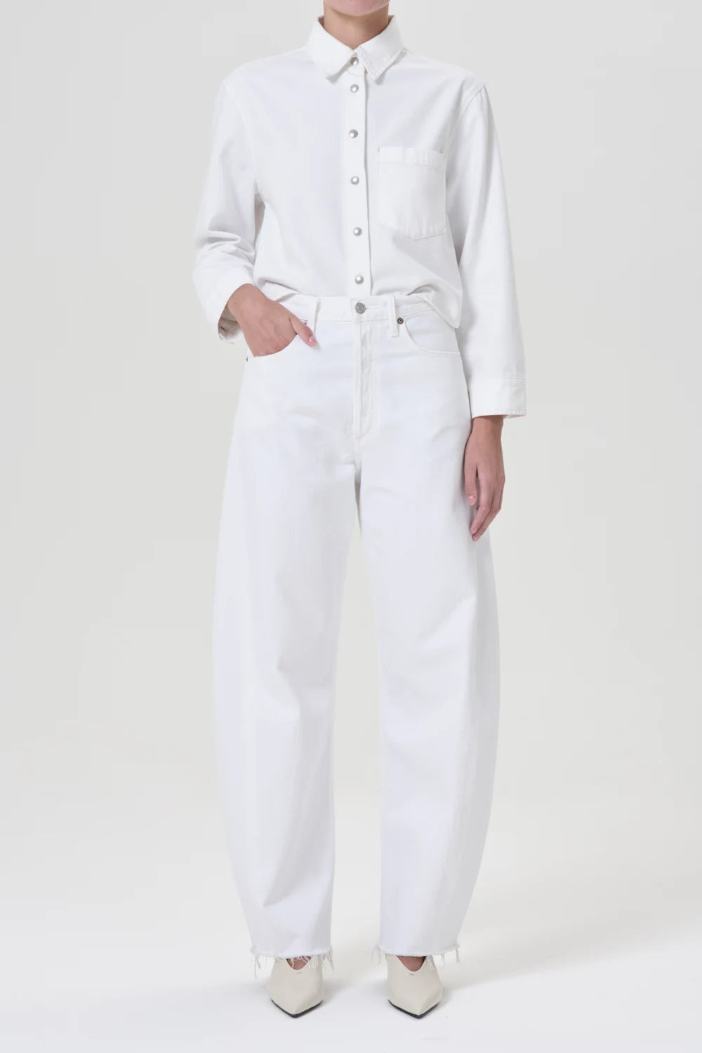 Luna Pieced Jean Pants Agolde