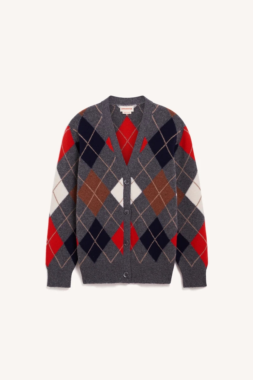 Ava Argyle Cardigan