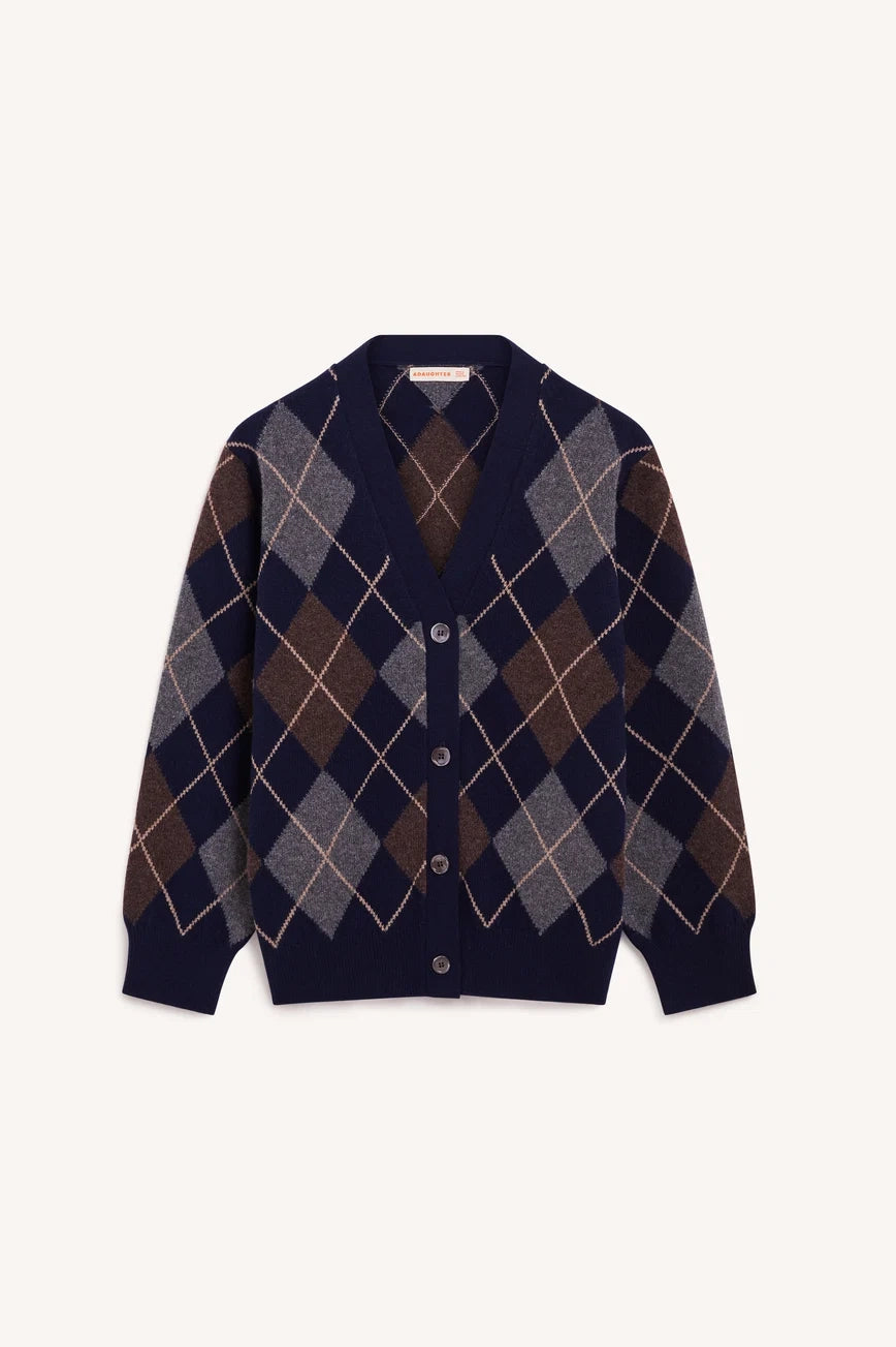 Ava Argyle Cardigan