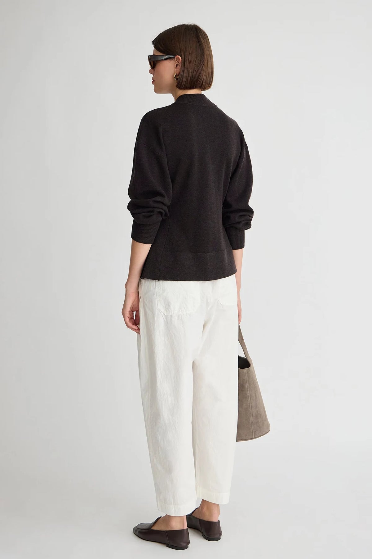 Salina Wool Cinch Cardigan