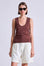 Uri Low Cut Tank Tops Apiece Apart