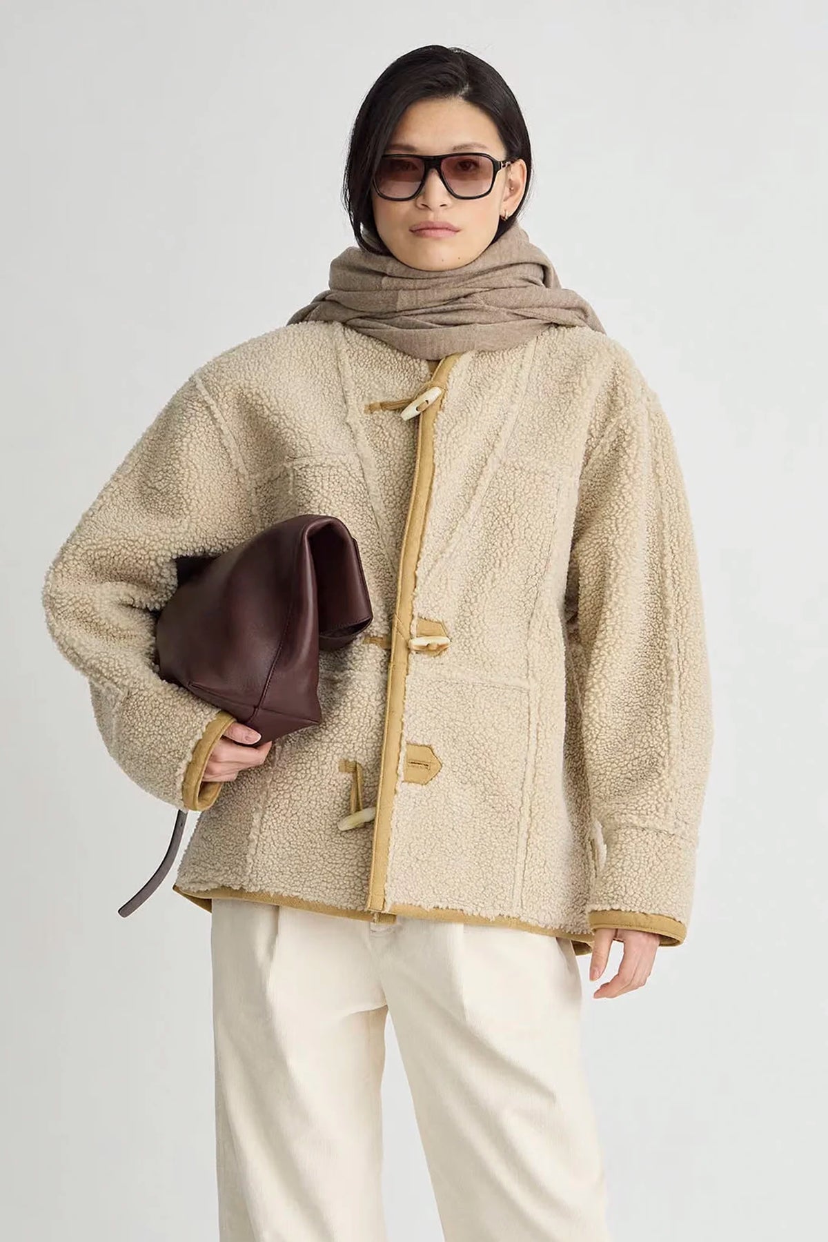 Aspen Reversible Shearling Jacket Jackets & Coats Apiece Apart
