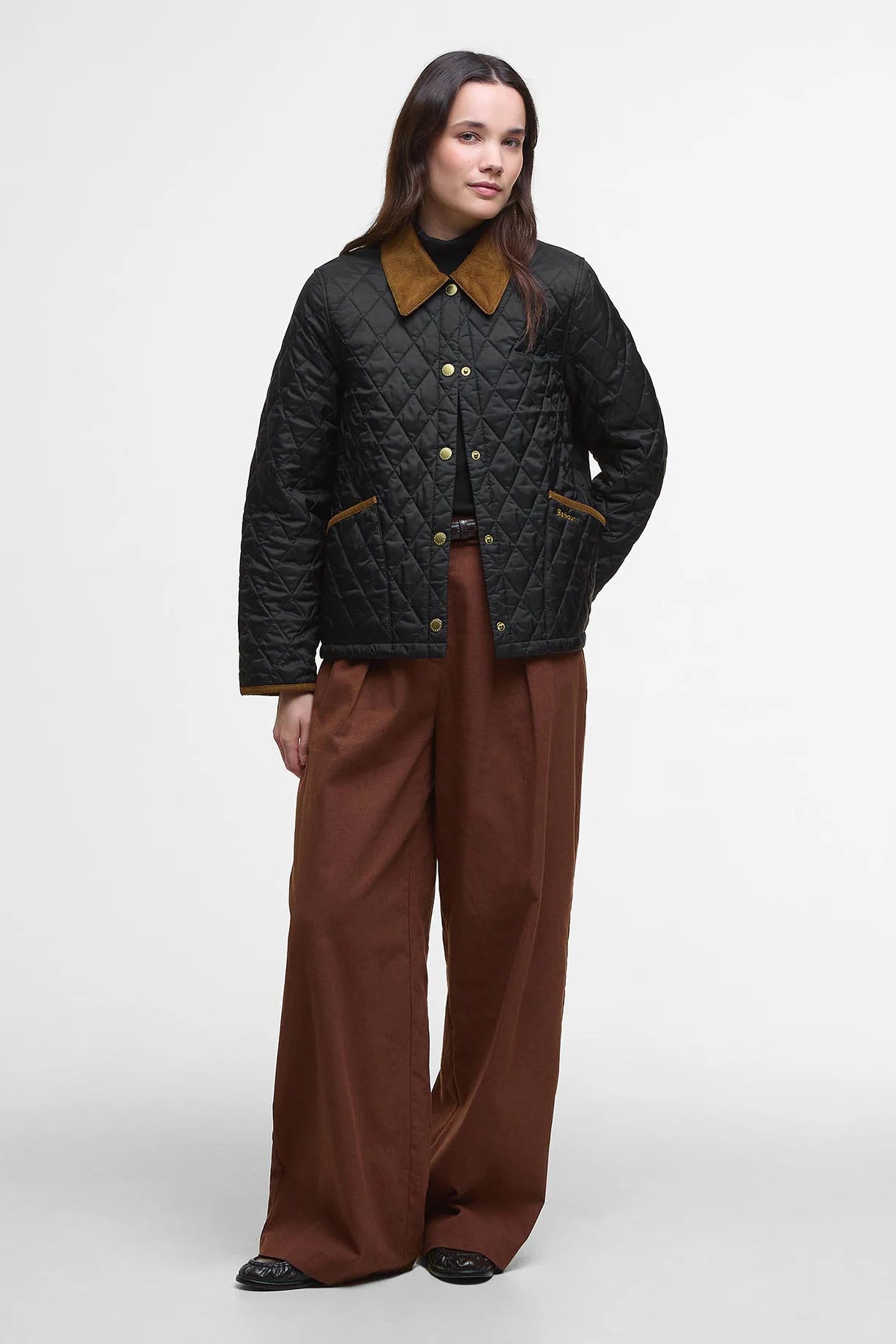 Icons Cropped Liddesdale Quilted Jacket Jackets & Coats Barbour