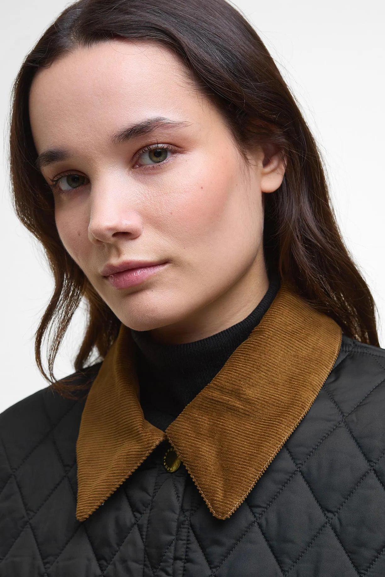 Icons Cropped Liddesdale Quilted Jacket Jackets &amp; Coats Barbour