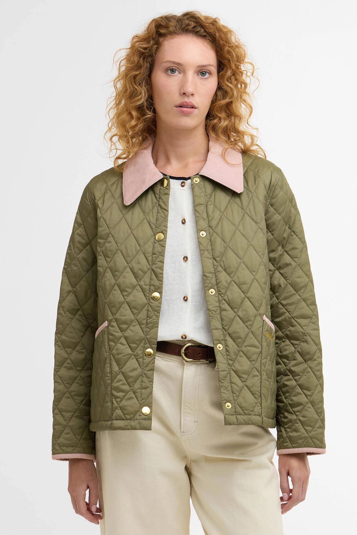 Icons Cropped Liddesdale Quilted Jacket Jackets & Coats Barbour