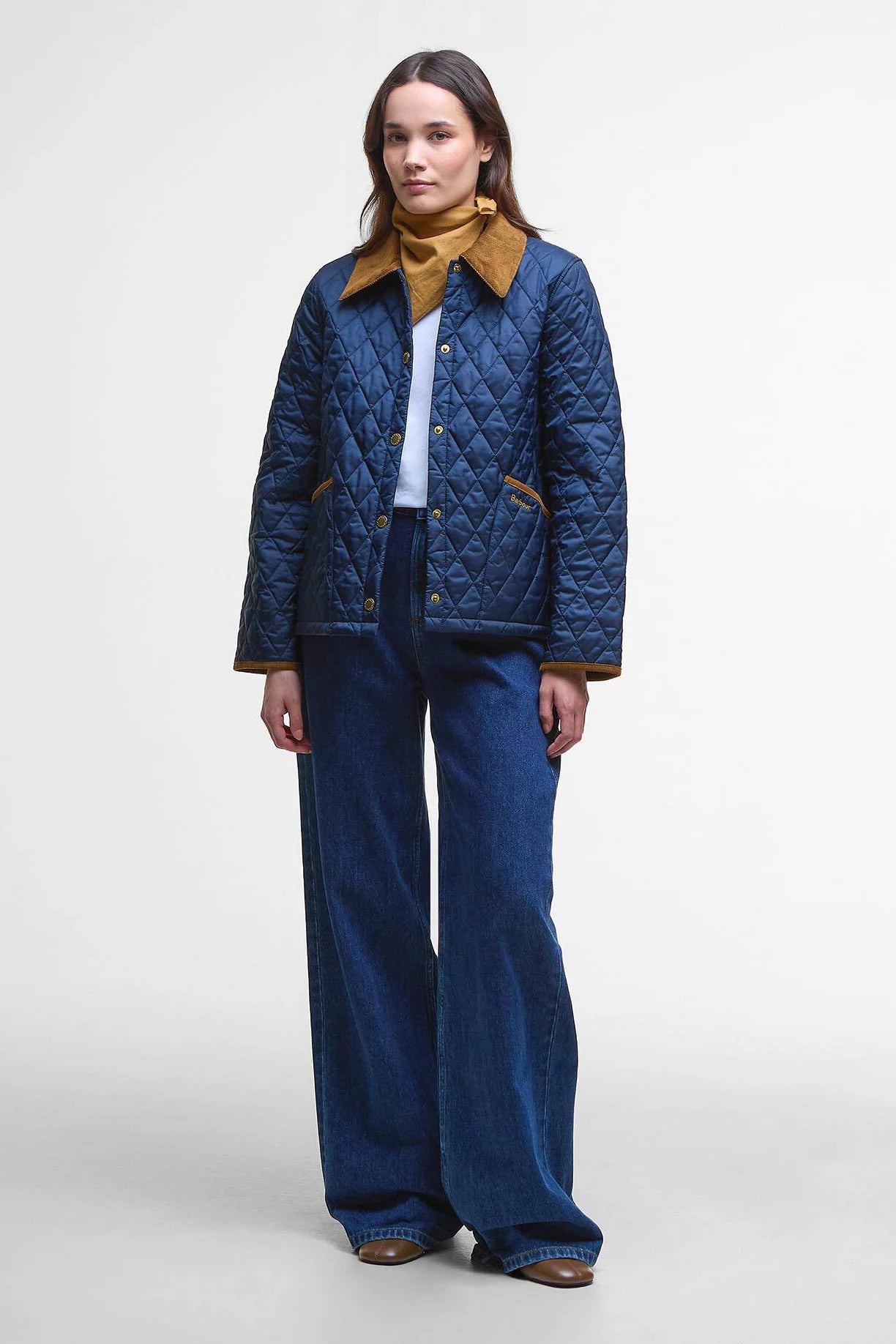 Icons Cropped Liddesdale Quilted Jacket Jackets &amp; Coats Barbour