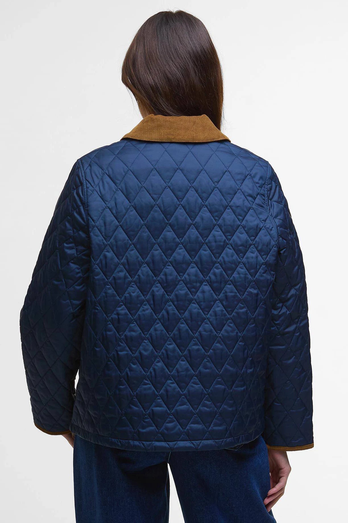 Icons Cropped Liddesdale Quilted Jacket Jackets &amp; Coats Barbour