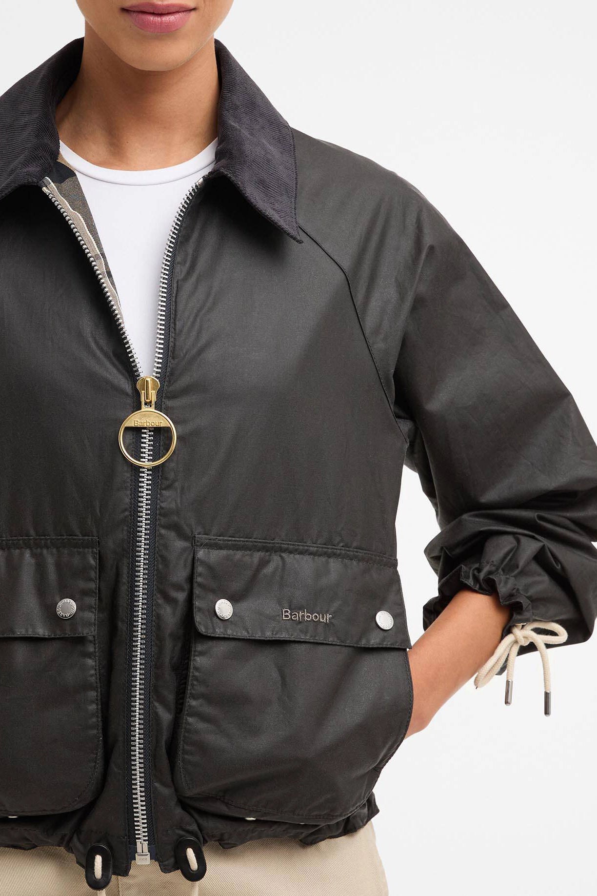 Marron Waxed Jacket Jackets &amp; Coats Barbour