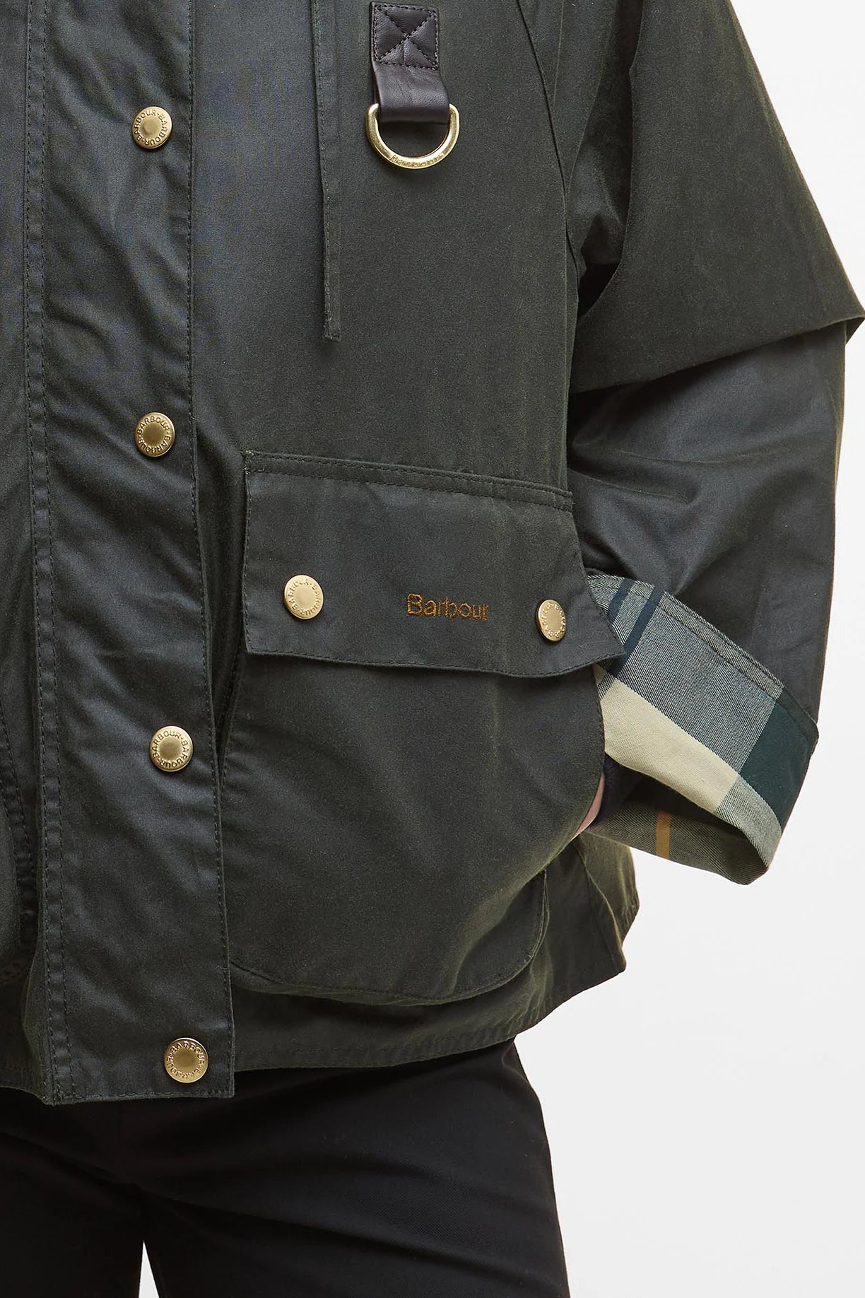 Reighton Spey Waxed Jacket Jackets &amp; Coats Barbour