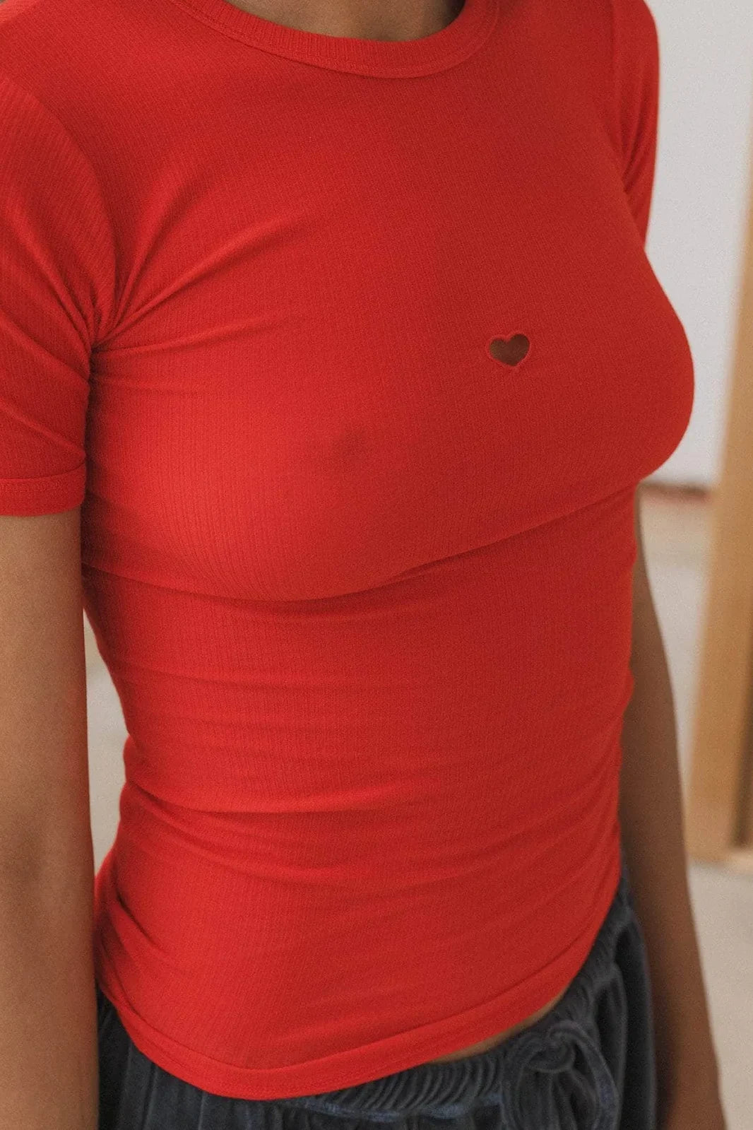 Heart tee shirt T-Shirts Baserange