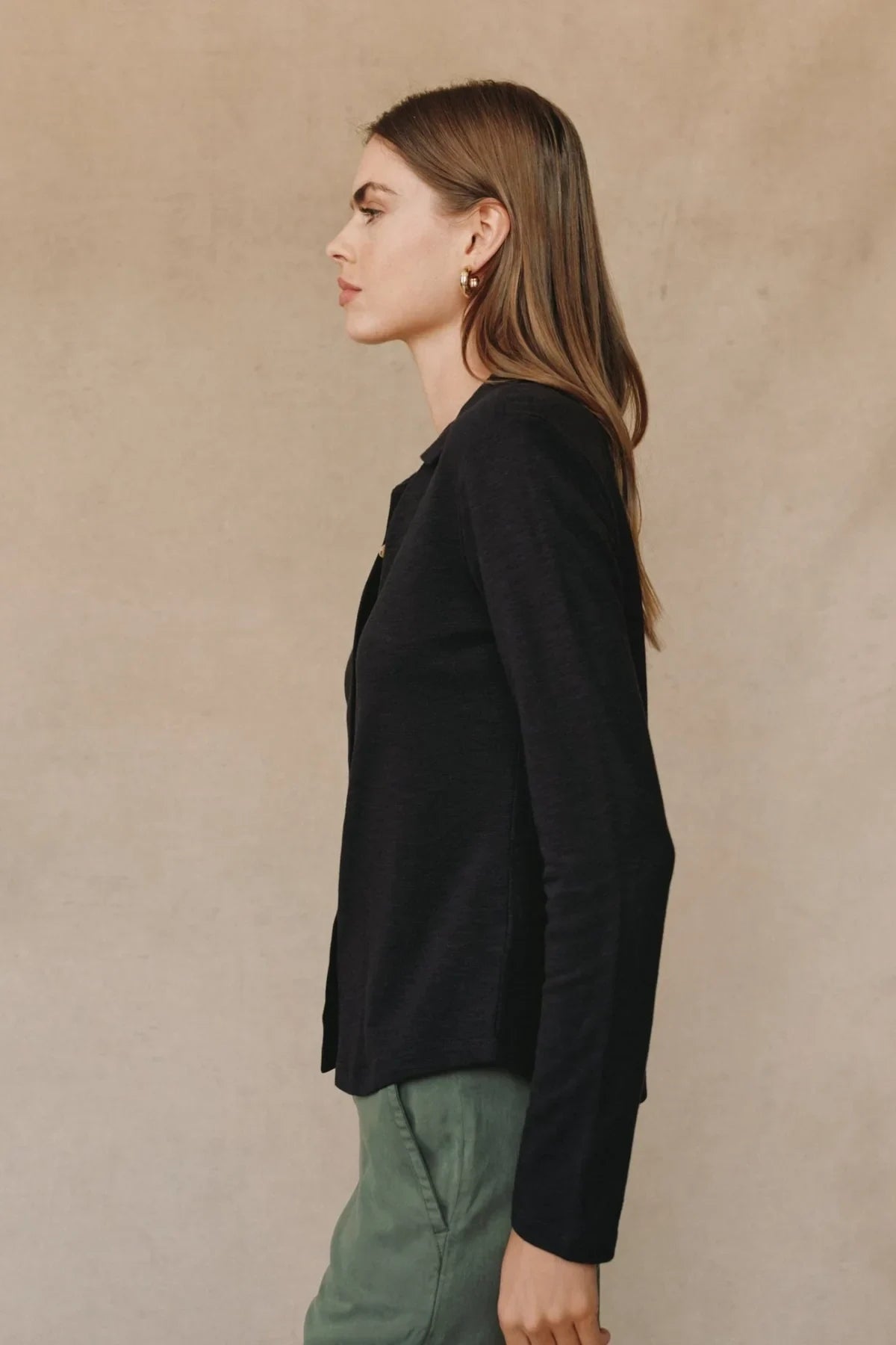 Long Sleeve Knit Button Down Tops Bella Dahl