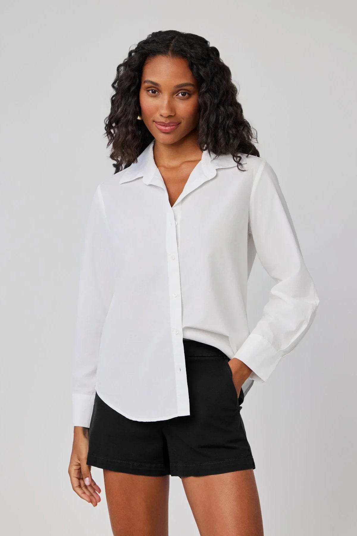 Clean Wide Collar Shirt Tops Bella Dahl