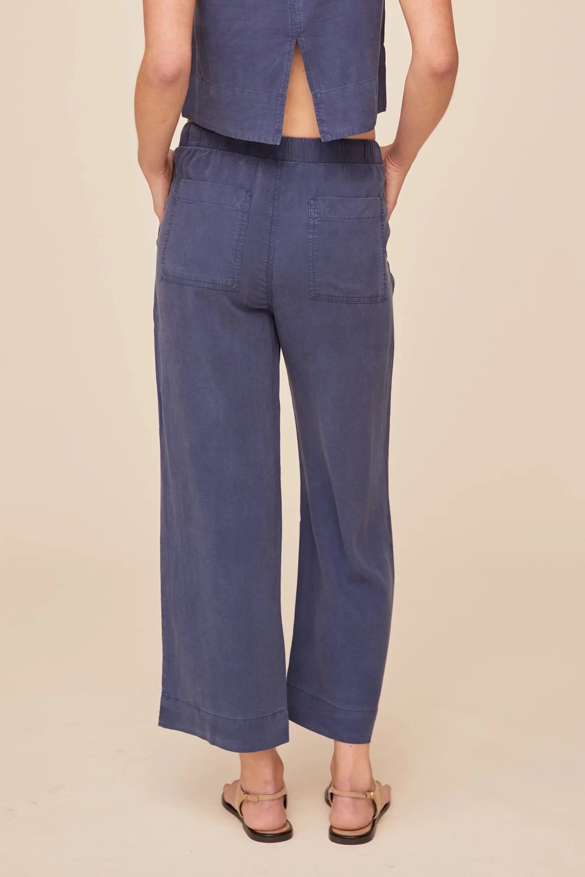 Easy Pocket Wide Leg Crop Pants Bella Dahl