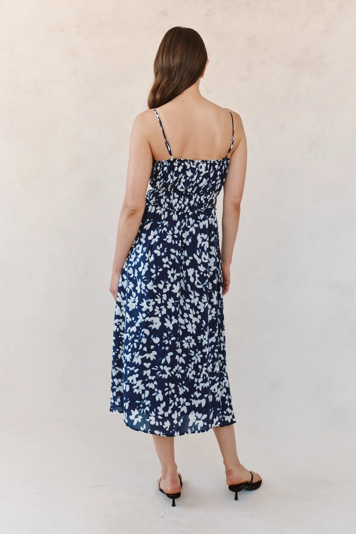 Elastic Waist Midi Dress Dresses Bella Dahl