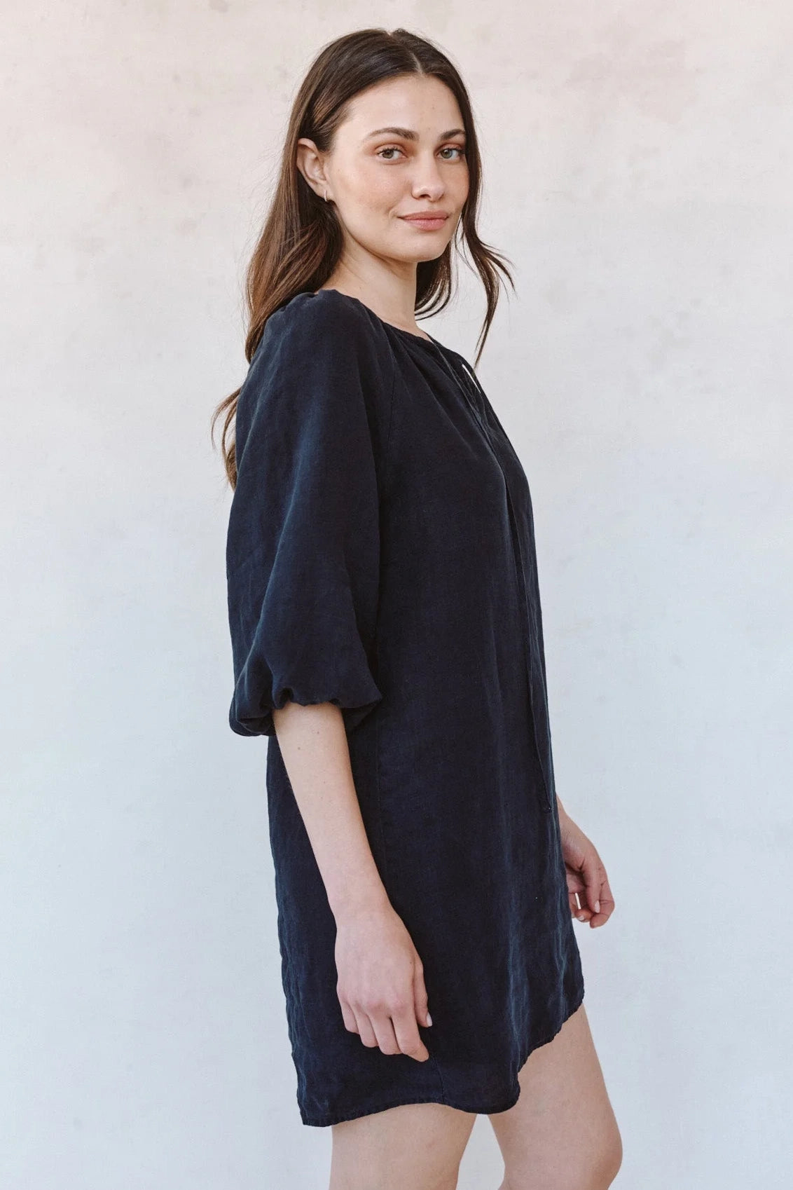 Pullover Puff Sleeve Dress Dresses Bella Dahl