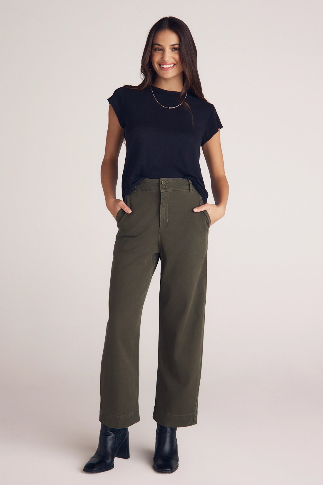 Saige Wide Cropped Pant Pants Bella Dahl