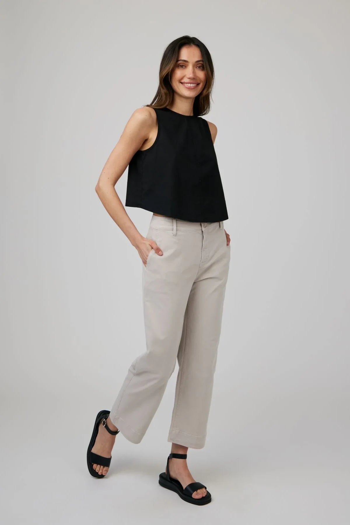 Saige Wide Leg Crop Pants Bella Dahl