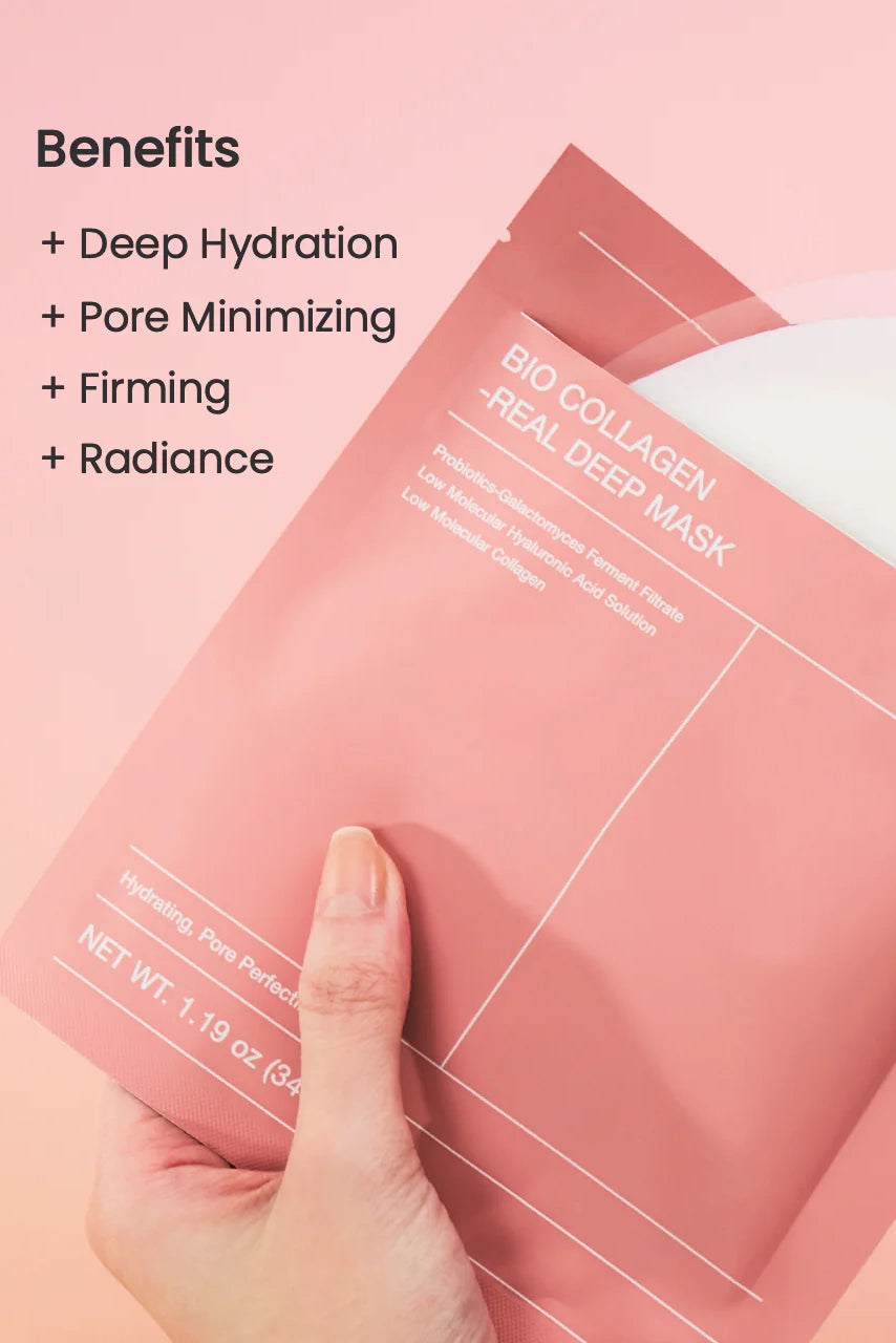 Bio Collagen-Real Deep Mask (4 Pack Box) Apothecary Biodance