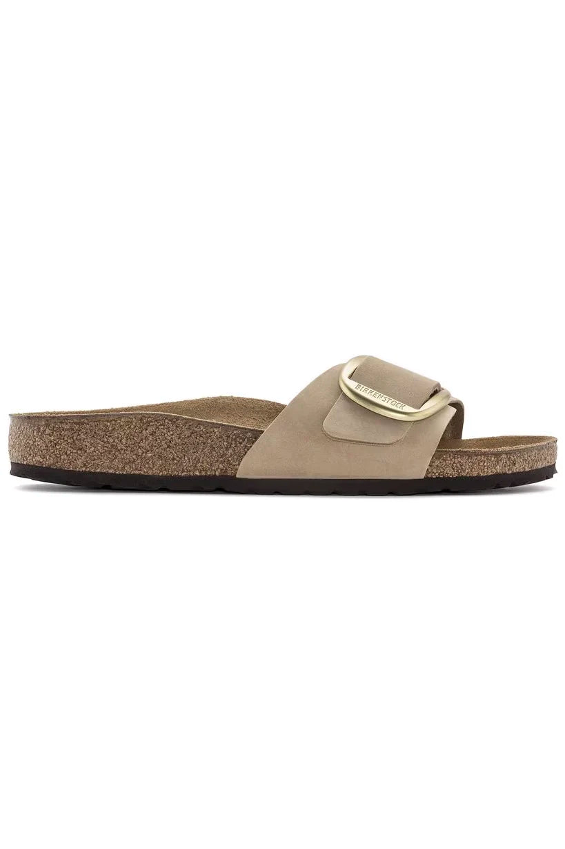 Madrid Big Buckle Nubuck Leather Footwear Birkenstock