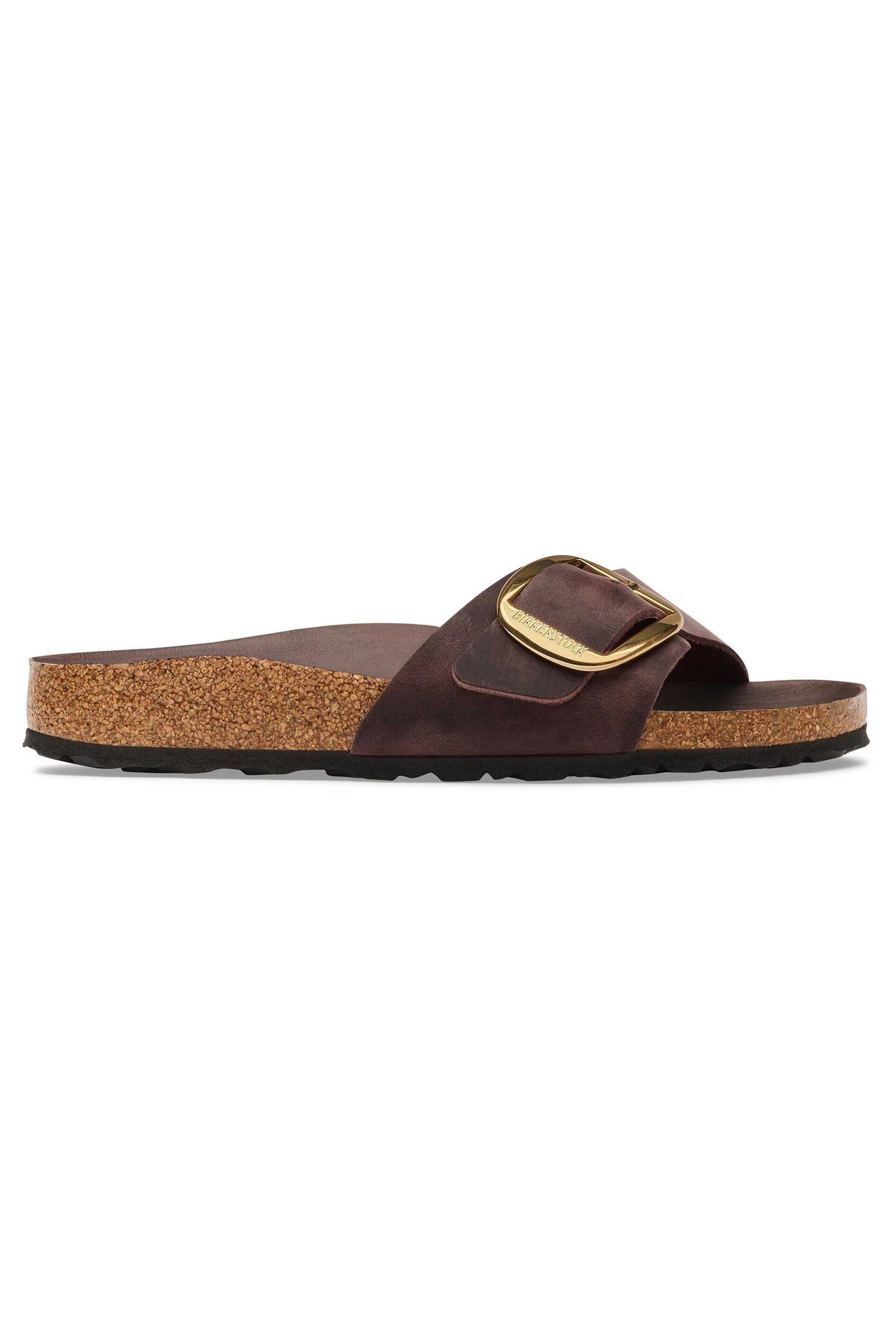 Madrid Big Buckle Natural Leather Oiled Footwear Birkenstock