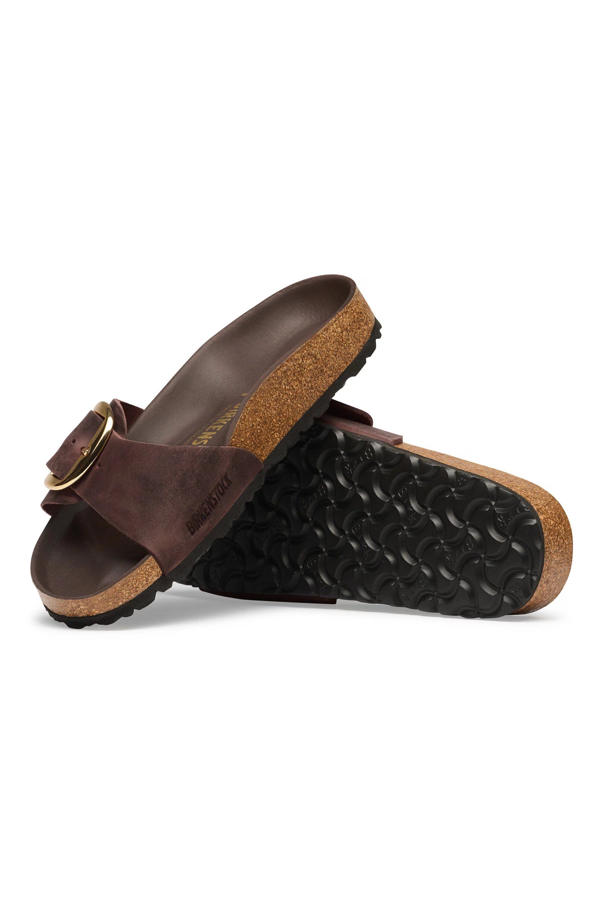 Madrid Big Buckle Natural Leather Oiled Footwear Birkenstock