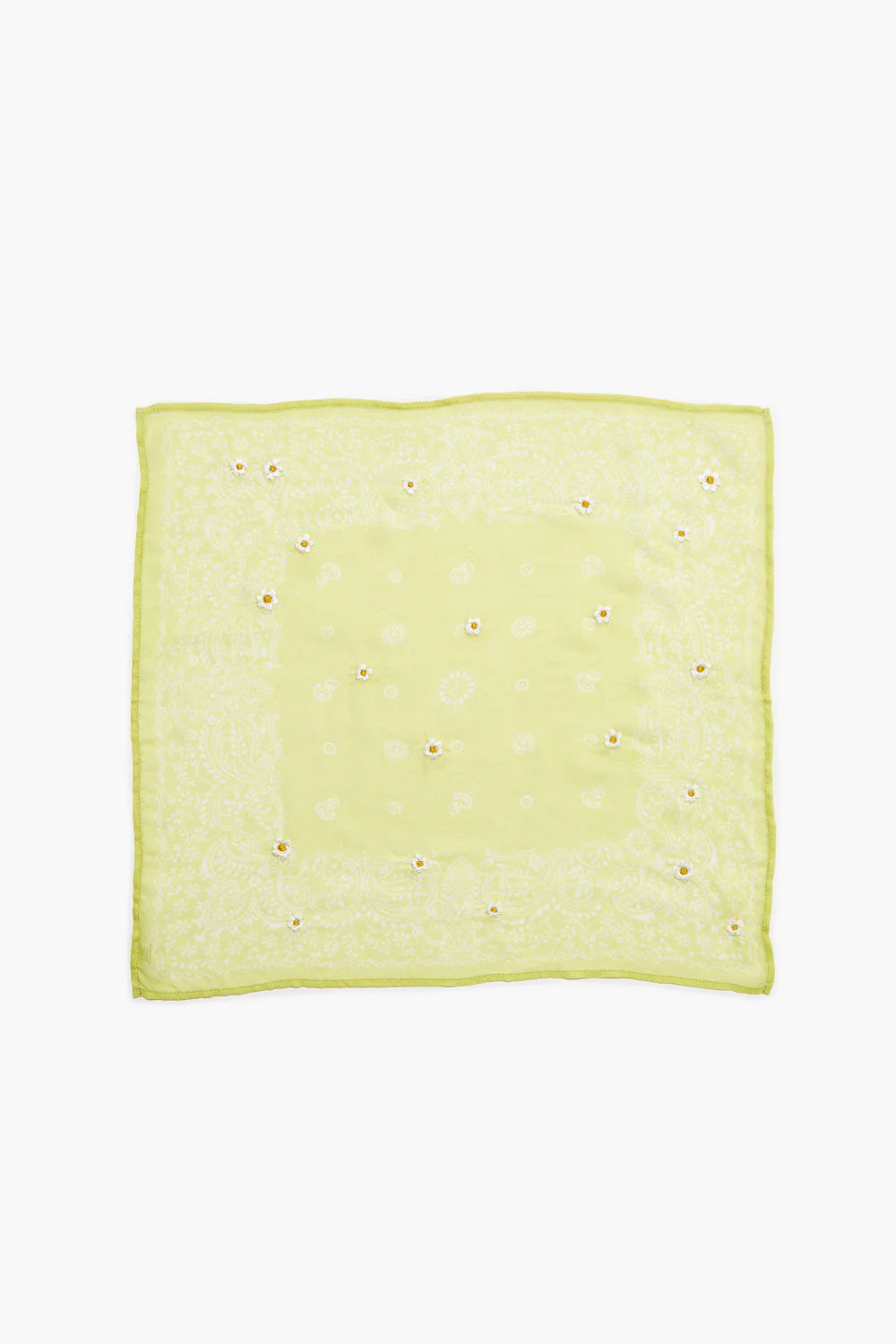 Daisy Embroidered Bandana Accessories Chan Luu