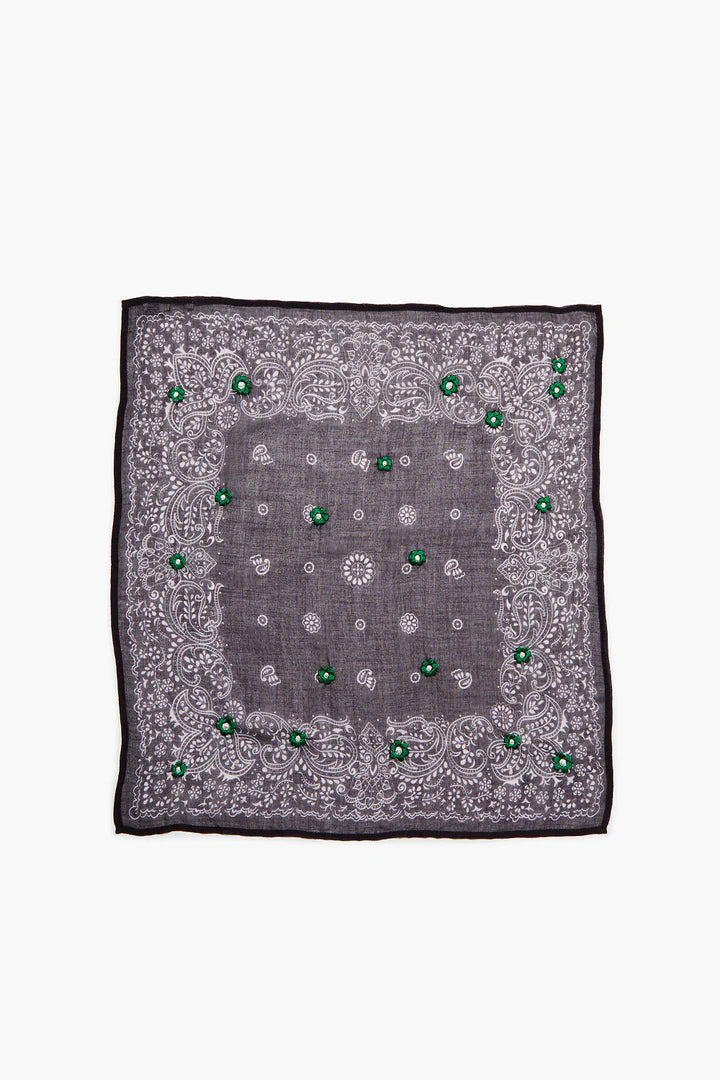 Daisy Embroidered Bandana Accessories Chan Luu
