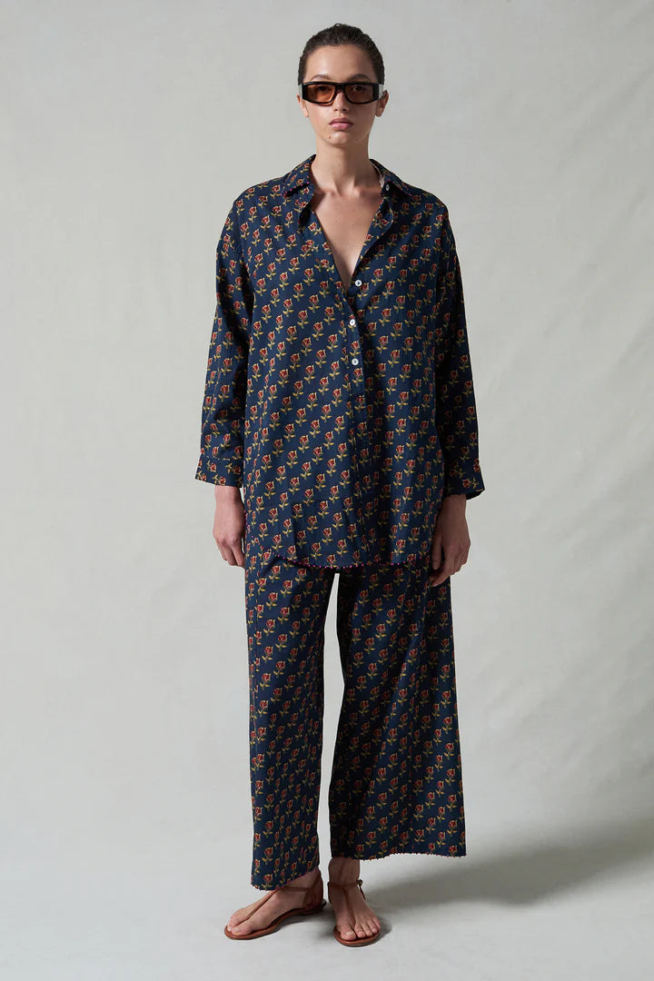 Rose Printed Set Sleepwear Chan Luu