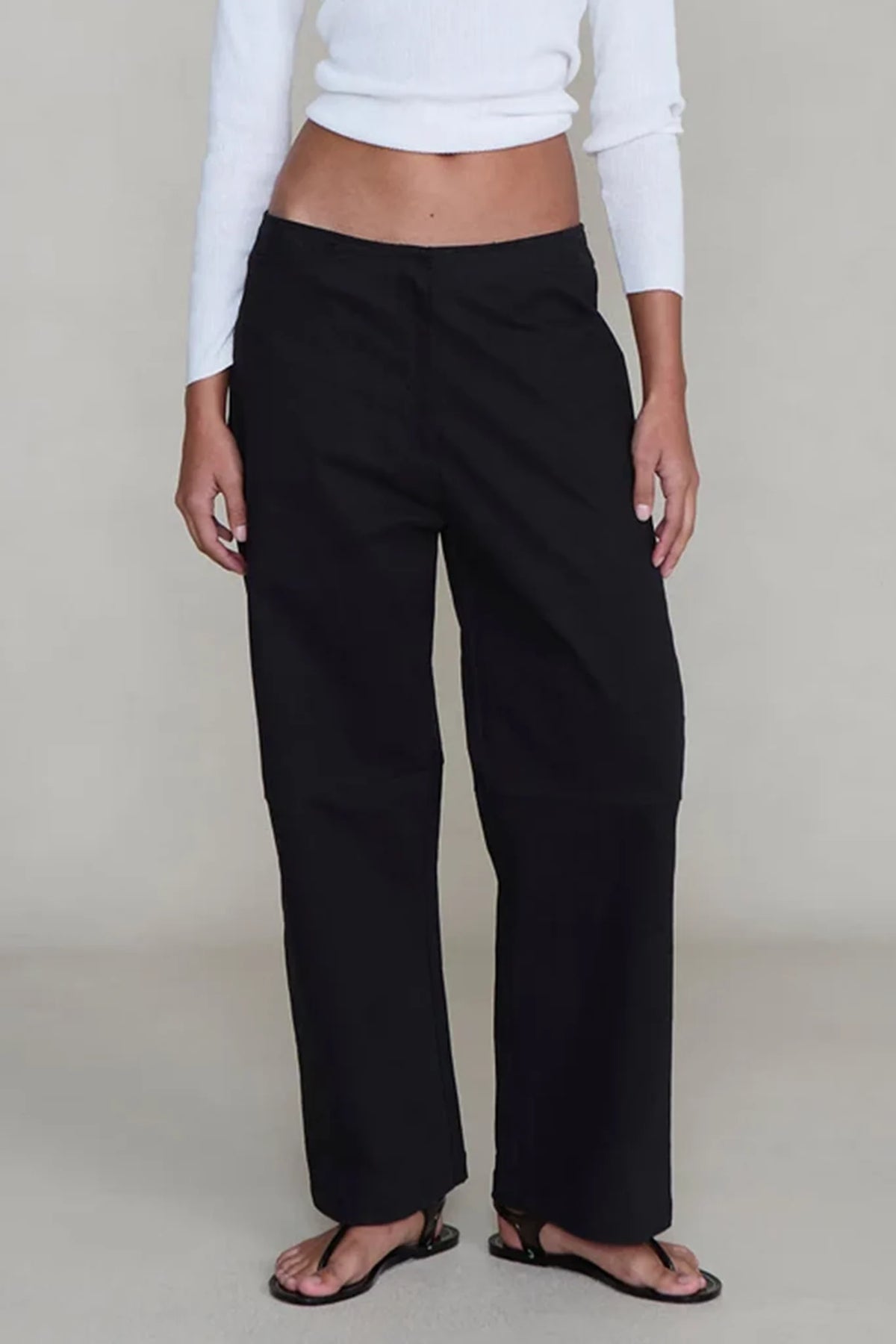 Back Snap Straight Leg Pant Pants Chan Luu
