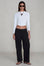 Back Snap Straight Leg Pant Pants Chan Luu